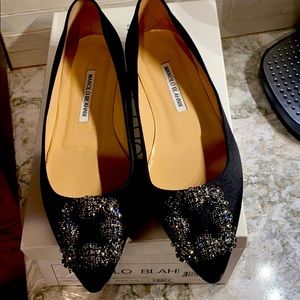 Malano Blanick Black Flats size 7.5